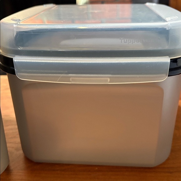 Tupperware Silver Storage Container Duo - Picture 3 of 8